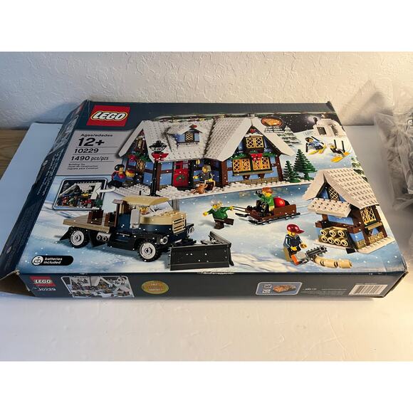 LEGO Creator 10229  Winter Village Cottage New Retired Vintage Open Box Holiday - Picture 3 of 16